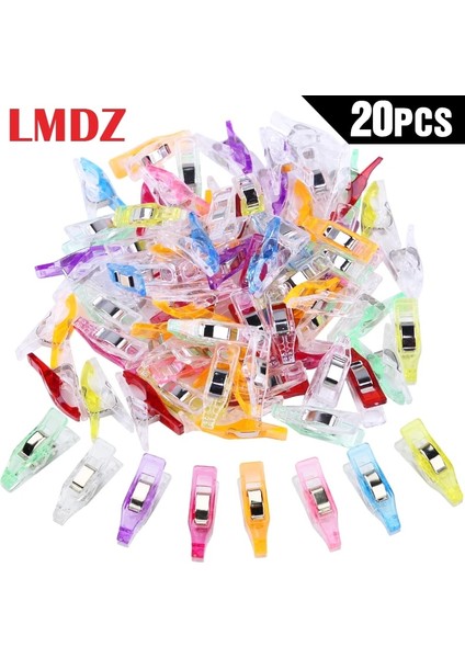 20 Adet Yeşil Stil Lmdz Mini Çok Amaçlı Klipsler Dikiş Klipsi Olarak Kullanın Kapitone Için Bağlama Klipsi Tığ Işi Örgü Genel Amaçlı (Yurt Dışından) fiyatları