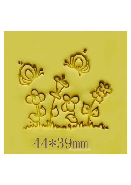 No.45 4.4x4.2cm Stili El Yapımı Reçine Sabun Damga Kalıbı Mini Diy Doğal Sabun Çiçek Bitkileri Desenleri Sabun Yapımı Için Sabun Bölüm Akrilik Damga (Yurt Dışından)