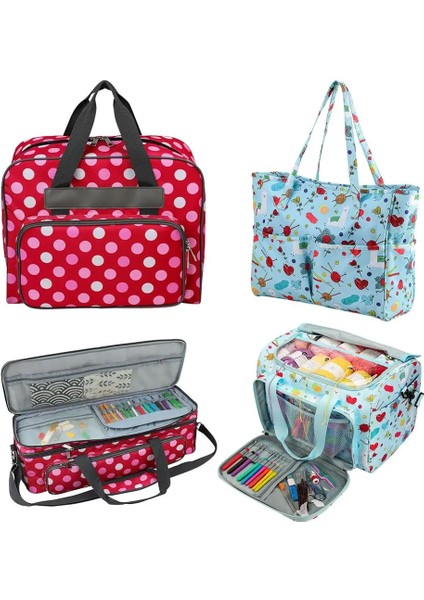 No.1 Tarzı Klasik Doku Nakış Saklama Çantası Pratik Çok Fonksiyonlu Dayanıklı Tığ Kancaları Iplik Iplik Organizatör Tutacağı (Yurt Dışından) fırsatları