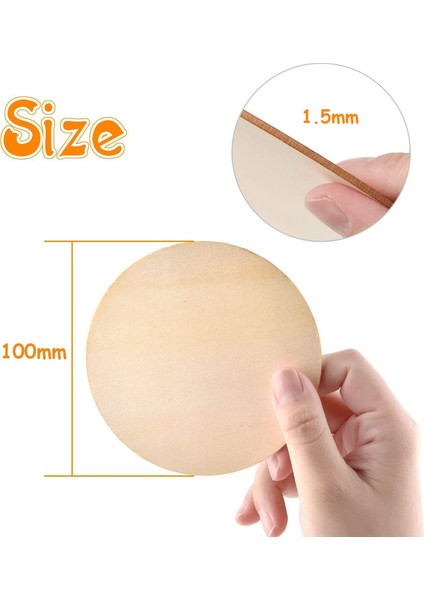60MM 10 Adet Tarzı Çapı Doğal Bitmemiş Yuvarlak Ahşap Dilimleri Daireler Dıy Craft Çocuklar Için Diskler Noel Boyama Oyuncaklar Süs Dekor (Yurt Dışından) modelleri