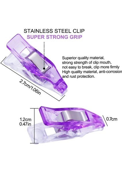 20 Adet Yeşil Stil Lmdz Mini Çok Amaçlı Klipsler Dikiş Klipsi Olarak Kullanın Kapitone Için Bağlama Klipsi Tığ Işi Örgü Genel Amaçlı (Yurt Dışından) modelleri