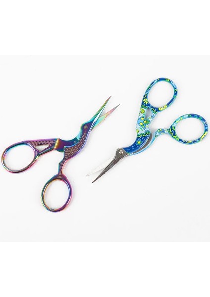 11.5cm Mavi Bakır Stili Paslanmaz Çelik Claors Vinç Avrupa Tarzı Küçük Çapraz Stitor Dikiş Aksesuarları Ev Terzi Ors Anne Için (Yurt Dışından) indirimleri