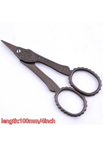 Gri Stil Dikiş Klasik Nakış Veya Kumaş El Işi Iğne Işi Dikiş Eski Veya Dikiş Retro Terzi Veya Zakka Makası (Yurt Dışından)