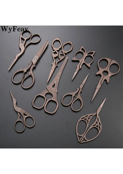 Gri Stil Dikiş Klasik Nakış Veya Kumaş El Işi Iğne Işi Dikiş Eski Veya Dikiş Retro Terzi Veya Zakka Makası (Yurt Dışından) modelleri