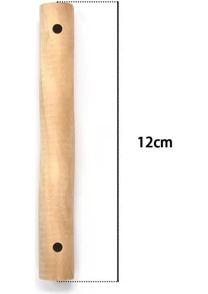 5 Adet 12CM Tarzı Pcsset Doğal Kayın Ahşap Çubuklar Çubuklar Dıy El Sanatları Için Premium Dayanıklı Ahşap Dübel Bina Modeli Ağaç Işleme Ev Dekorasyonu (Yurt Dışından)