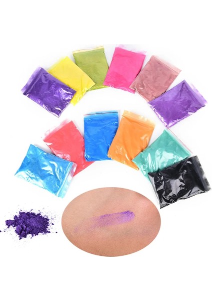 Resim Stili Olarak 50G 1.76OZ Sabun Boya Sabun Için Sağlıklı Doğal Mineral Mika Tozu Dıy Renklendirici Makyaj Göz Farı Sabun Tozu Cilt (Yurt Dışından)