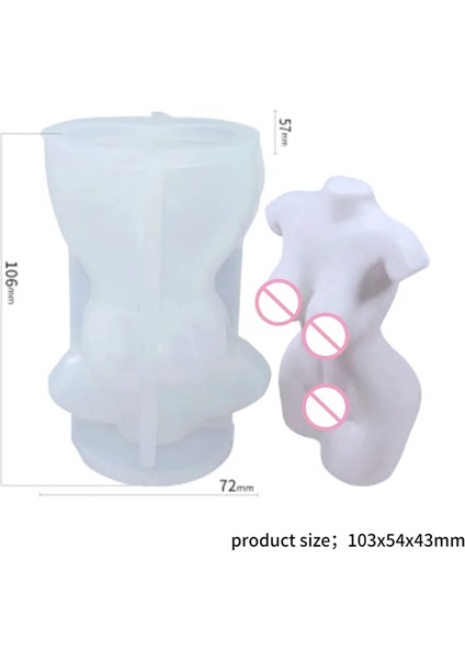 Kalıp-4 Tarzı 3D Sanat Kadın Vücut Kokulu Mum Kalıp Dıy Erkek ve Kadın Vücut Parçaları Modelleme Silikon Kalıp Insan Vücudu Alçı Craft Kalıp Kalıpları (Yurt Dışından) fırsatları