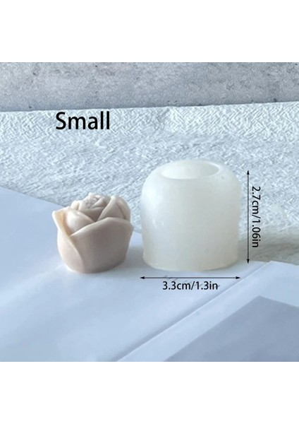 Büyük Stil Sevgililer Günü Gül Kokulu Mum Silikon Kalıp Çiçek Buz Çikolata Kalıp Diy Alçı Difüzör Taş Sabun Yapımı Ev Süsleme (Yurt Dışından) indirimleri
