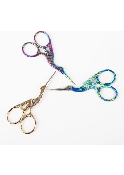 9.4cm Mavi Stil Paslanmaz Çelik Claors Vinç Avrupa Tarzı Küçük Çapraz Stitor Dikiş Aksesuarları Ev Terzi Ors Anne Için (Yurt Dışından) modelleri