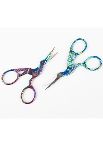 9.4cm Mavi Stil Paslanmaz Çelik Claors Vinç Avrupa Tarzı Küçük Çapraz Stitor Dikiş Aksesuarları Ev Terzi Ors Anne Için (Yurt Dışından) indirimleri