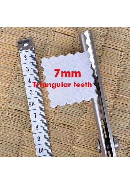 7mm Üçgen Stil Dikiş Kesim 23.5cm Zig Zag Terzilik Terzi Deri El Sanatları Kumaş Kesme Oyma Veya Tekstil Denım Dıy Döşeme Aletleri (Yurt Dışından)