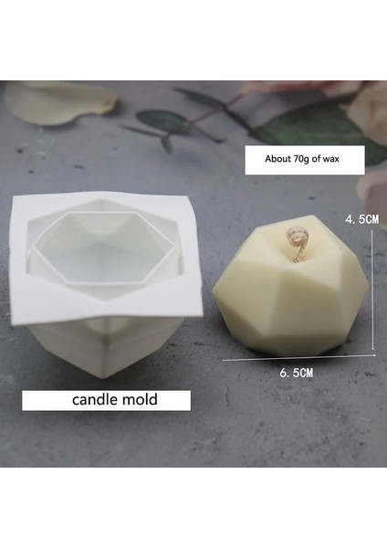 Çift ​​stil Geometrik Şekil Mum Silikon Kalıplar Ev Yapımı Balmumu Mum Sabun Mum Boya Balmumu Eriyik Kurdeşen Mum Yapımı Için Arı Kovanı Kalıp Malzemeleri (Yurt Dışından) modelleri
