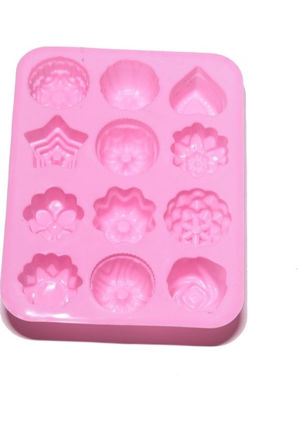 Pembe Tarzı 3D Kek Pişirme Kalıbı Silikon Sabun Kalıbı Çikolata Malzemeleri Jöle Pişirme Tavası Tepsi Kalıpları Şeker Dıy Yapma Aracı Kek Dekor (Yurt Dışından)