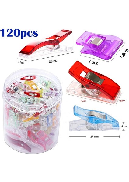 50 Adet Tarzı Pcsbox Dıy Patchwork Renkli Plastik Giyim Klipleri Kumaş Kapitone Craft Için Tutucu Dikiş Örgü Konfeksiyon Klipleri (Yurt Dışından)