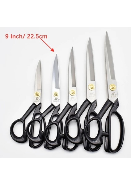 Beyaz 9 Inç 22.5cm Stili Profesyonel Terzi Veya Dikiş Veya Nakış Veya Dikiş El Sanatları Malzemeleri Veya Aletleri Kumaş Kesici Makaslar (Yurt Dışından)