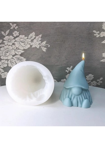 Bkxxx Stili 3D Mum Silikon Kalıp Noel Baba Mum Yapımı Balmumu Kalıpları Aroma Alçı Reçine Zanaat Döküm Kalıp Noel Süs Noel Hediyesi (Yurt Dışından) fırsatları
