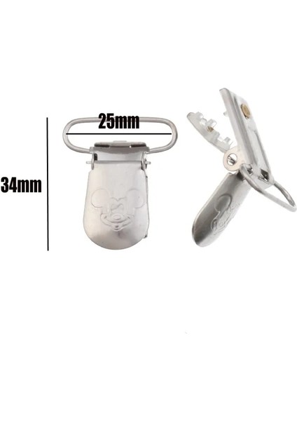 No.7 Tarzı Acifier Klip Kurşunsuz Metal Bebek Tutacağı Yatıştırıcı Emzik Çok Renkli Mam Bebek Kukla Klipleri Meme Uçları Tutucu Bebek Emziği (Yurt Dışından)