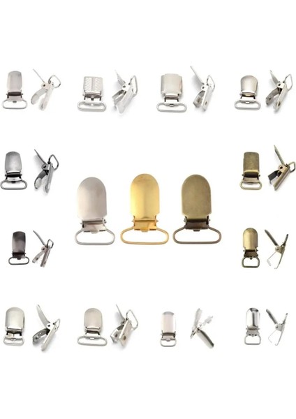 No.7 Tarzı Acifier Klip Kurşunsuz Metal Bebek Tutacağı Yatıştırıcı Emzik Çok Renkli Mam Bebek Kukla Klipleri Meme Uçları Tutucu Bebek Emziği (Yurt Dışından) modelleri