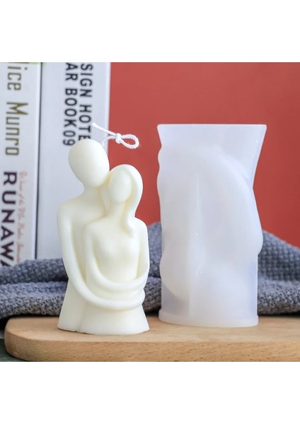 Çocuk Stili Iskandinav Tarzı Çift Sarılma Heykeli Silikon Mum Kalıp Dıy El Yapımı Epoksi Reçine Aromaterapi Mum Alçı Süsler Kalıp (Yurt Dışından) indirimleri