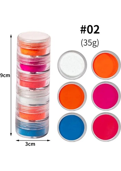 No.2 Tarzı 1 Takım Kozmetik Sınıfı Sedefli Mika Tozu Epoksi Reçine Boya Inci Pigment Dıy Takı El Sanatları Aksesuar Yapımı (Yurt Dışından)