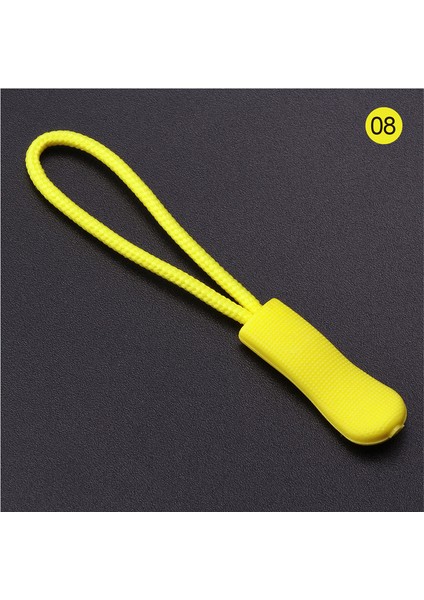 Renk 08 Stili Fermuar Çektirme Ucu Fit Halat Etiketi Değiştirme Klipsi Kırık Toka Sabitleyici Zip Kordon Çantası Bavul Çadır Sırt Çantası Fermuar Kafası (Yurt Dışından)