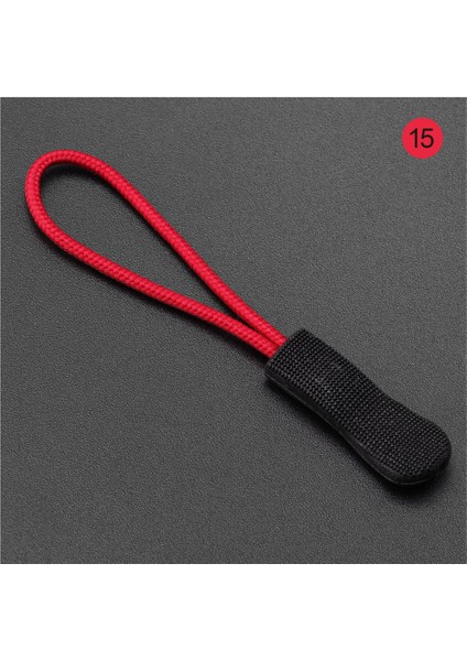 Renk 08 Stili Fermuar Çektirme Ucu Fit Halat Etiketi Değiştirme Klipsi Kırık Toka Sabitleyici Zip Kordon Çantası Bavul Çadır Sırt Çantası Fermuar Kafası (Yurt Dışından) indirimleri