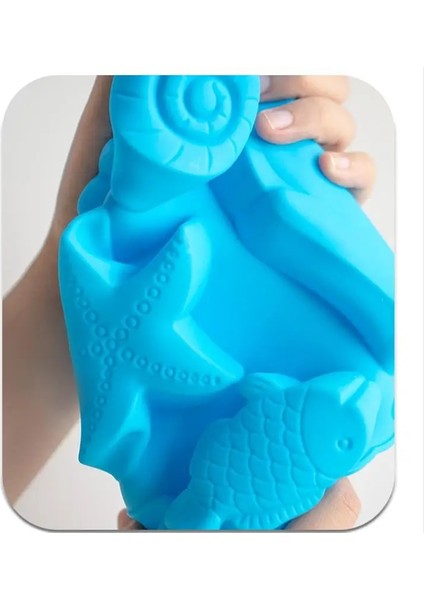 23.6X26CM Stili 3D Yunus El Yapımı Sabun Silikon Kalıpları Kek Dekorasyonu Için Polimer Kil Kalıpları Okyanus El Yapımı Sabun Kalıpları (Yurt Dışından) fırsatları