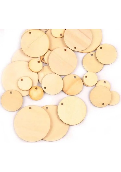20MM Tarzı Yuvarlak Delikli Ahşap Diskler Bitmemiş Önceden Delinmiş Doğal Ahşap Dilimler Dıy El Sanatları Merkez Parçaları Ahşap Noel Süsleri (Yurt Dışından) modelleri
