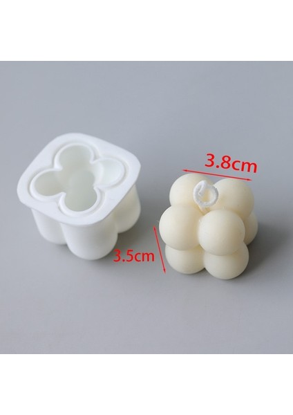 Kare Kalıp-S Tarzı 3D Kabuk Mum Kalıbı Kokulu El Yapımı Mumlar Kabuk Alçı Kalıpları Yapımı Plastik Tarak Sabun Kalıbı (Yurt Dışından)