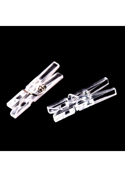 100 Adet Tarzı Sıcak Satış Halkası Temizle Şeffaf Klipler Elbise Fotoğraf Kağıdı Peg Lotheraft Klipler Parti Ev Dekorasyonu (Yurt Dışından) modelleri