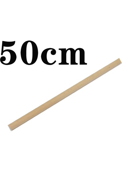 50CM Tarzı Doğal Ahşap Diş Çıkarma Boncuk Ahşap Halka Sopa Çocuk Çocuklar Dıy Ahşap Takı Yapımı El Sanatları Dreamcatcher Makrome Aksesuarları (Yurt Dışından)