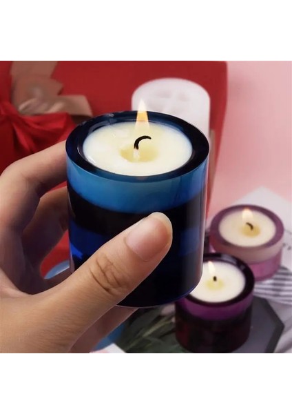 No.1 Tarzı 1 Takım Mum Yapımı Kiti Fitilleri Sticker Dıy Mum Fiksatör Zanaat Araçları Dıy El Yapımı Mum Seti ile Pamuk Çekirdek Tutucu (Yurt Dışından)