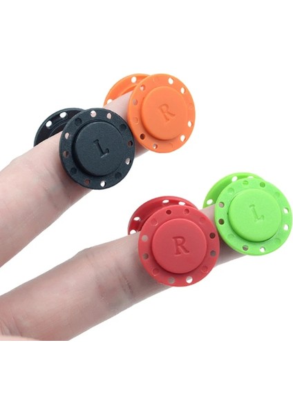 Kahverengi Tarzı 2.2cm 10 Çift Dikiş Düğmeleri Giysileri Gizli Toka Görünmez Mıknatıs Düğme Kapağı Kayma Kaymaz Toka El Yapımı Giyim Dekorasyon (Yurt Dışından)