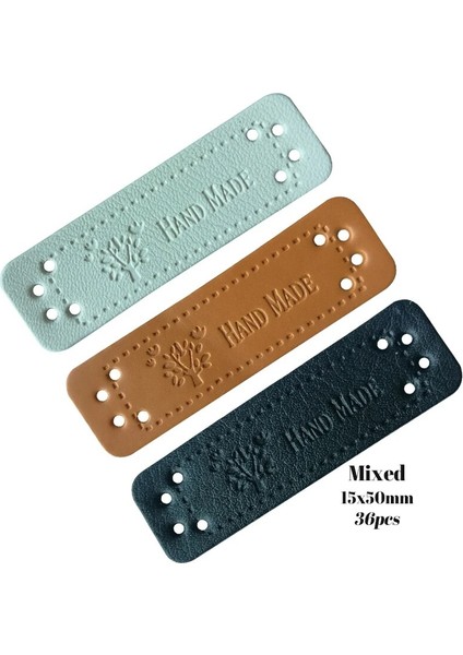 Karışık Etiketler 36 Adet Stil Hayat Ağacı Logosu El Yapımı Deri Etiketleri Çocuk Giyim Etiketleri Için Sırt Çantası Dekoratif Deri Etiketi Zakka Aksesuarları (Yurt Dışından)
