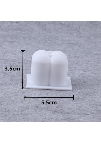 1 Adet Smalle Küp Stili Dıy Balmumu Mum Silikon Kalıplar El Sanatları Için Soya Balmumu Mum Kalıbı Aromaterapi Alçı 3D Reçine Kalıp El Yapımı Mumluk Sabun Formu (Yurt Dışından)