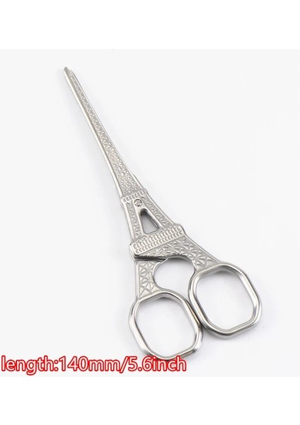 Gümüş Tarzı Çapraz Dikiş Retro Vintage Antik Ince Dikiş Kuyruk Nakış El Sanatları Dıy Ev Kumaş Kesim Trim Kesme Dıy Aracı (Yurt Dışından)