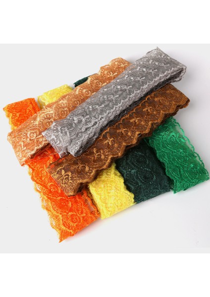 Açık Mor Tarzı 10 Yardlot Dantel Şerit Trim Kumaş Düğün Ev Partisi Dekorasyon Için 40 mm Işlemeli Dantel Düzeltir Dıy Dikiş Aksesuarları (Yurt Dışından)