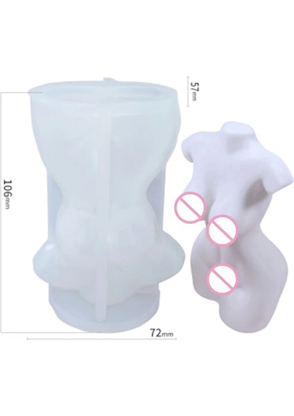 No.1 Tarzı 3D Roma Sütunu Mum Kalıbı, Dıy Sanat Insan Vücudu Mum Kalıbı, Mum Yapımı Kavanoz, Sanat Heykel Mum Modeli, Mum Kalıbı (Yurt Dışından)