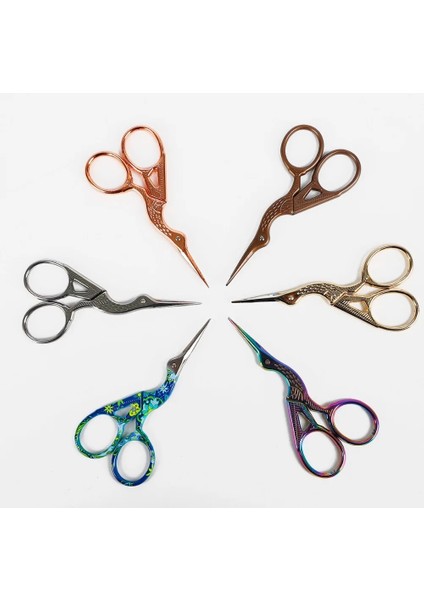 No.1 Tarzı Yüksek Li Dayanıklı Paslanmaz Çelik Vintage Klasik Nakış Ors Nail Art Leylek Vinç Kuş Ors Kesiciler Araçları (Yurt Dışından) modelleri