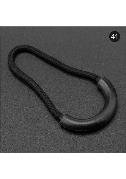 D6 Stili Fermuar Çekme Sabitleyici Zip Kordon Ucu Fit Halat Etiketi Kırık Seyahat Çantası Klip Toka Açık Aracı Dikiş Elbise Sırt Çantası Aksesuarları (Yurt Dışından)