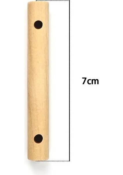 5 Adet 7cm Tarzı Pcsset Doğal Kayın Ahşap Çubuklar Çubuklar Dıy El Sanatları Için Premium Dayanıklı Ahşap Dübel Bina Modeli Ağaç Işleme Ev Dekorasyonu (Yurt Dışından)