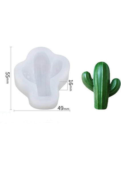 No.2 Tarzı Etli Bitkiler Sabun Kalıbı Yeniden Kullanılabilir Çok Amaçlı Beyaz Dıy Araçları Mum Silikon Kalıp Kek Kalıbı Gıda Sınıfı Silikon Sabun Kalıbı (Yurt Dışından)