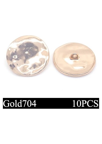 Altın 704 Stili 25MM Çok Moda Dekoratif Düğmeler Yüksek Li Düzensiz Uçak Altın Gömlek Için Düğmeler Palto Dikiş Aksesuarı Dıy (Yurt Dışından)
