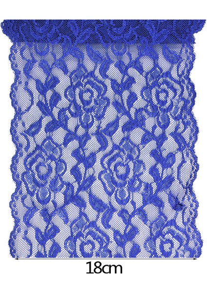 B09 Stili 2 Yarda 2 Yard 15 cm Geniş Naylon Streç Elastik Dantel Şerit Dıy Gelinlik Zanaat Dikiş Konfeksiyon Giyim Aksesuarları Dantel Trim Kumaş (Yurt Dışından)