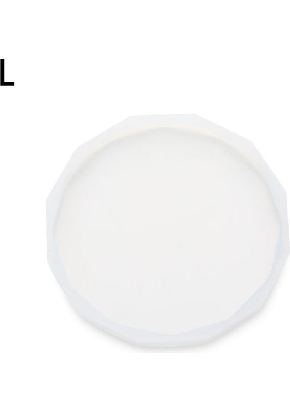 L Tarzı Yenı Yuvarlak Tepsi Reçine Kalıp Balmumu Kalıpları Uv Epoksi Kristal Coaster Sabun Silikon Kalıp Dıy Craft Takı Yapımı Araçları Ev Dekorasyonu (Yurt Dışından)