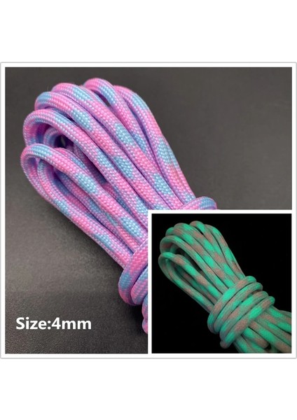 No.6 Tarzı 5 Yardslot Işıklı Halat Para Kordonu Paraşüt Kordonu Kordon Halat Mil Spec Tipi Dıy Bilezik Kordon Aksesuarları (Yurt Dışından) fırsatları
