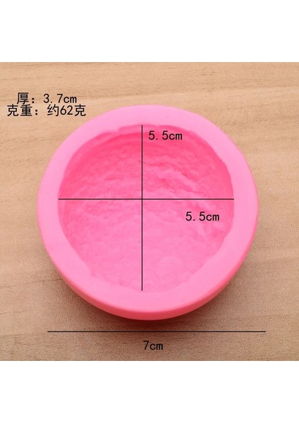 Dondurma Tarzı Dondurma Topu Mum Yapımı Silikon Sabun Kalıbı Fondan Dıy Dekorasyon Kalıp Alçı Aromaterapi Sarkık Kalıpları (Yurt Dışından)