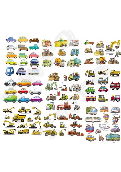 K 24X24CM Stili Dıy Isı Transer Giyim Için Demir-On Yamalar Sevimli Karikatür Arabalar Set Patldren T-Shirt Elbiseler Aksesuar Aplikler Rozetleri (Yurt Dışından) fiyatları