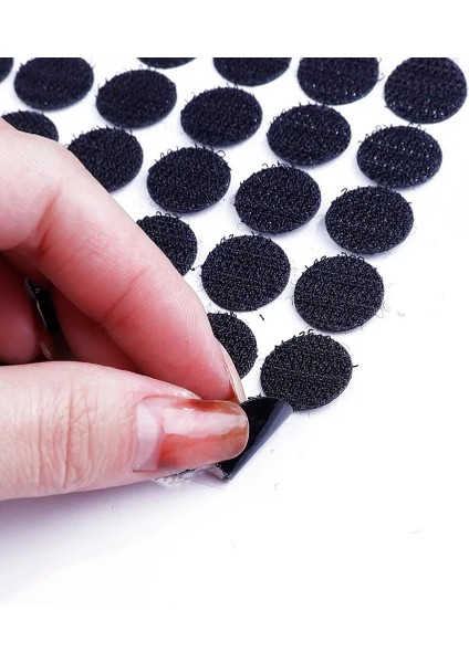 No.1 Tarzı Velcros Yapışkanlı Kendinden Yapışkanlı Fastener Bant Kancalar ve Halkalar Sihirli Bant Noktalar Sticker Velcros Naylon Ev Klitterband Tutkal (Yurt Dışından) fiyatları