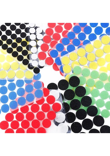 No.1 Tarzı Velcros Yapışkanlı Kendinden Yapışkanlı Fastener Bant Kancalar ve Halkalar Sihirli Bant Noktalar Sticker Velcros Naylon Ev Klitterband Tutkal (Yurt Dışından) fırsatları